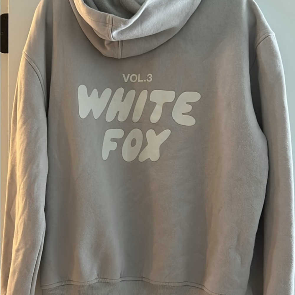 White Fox Boutique Light Gray Hoodie